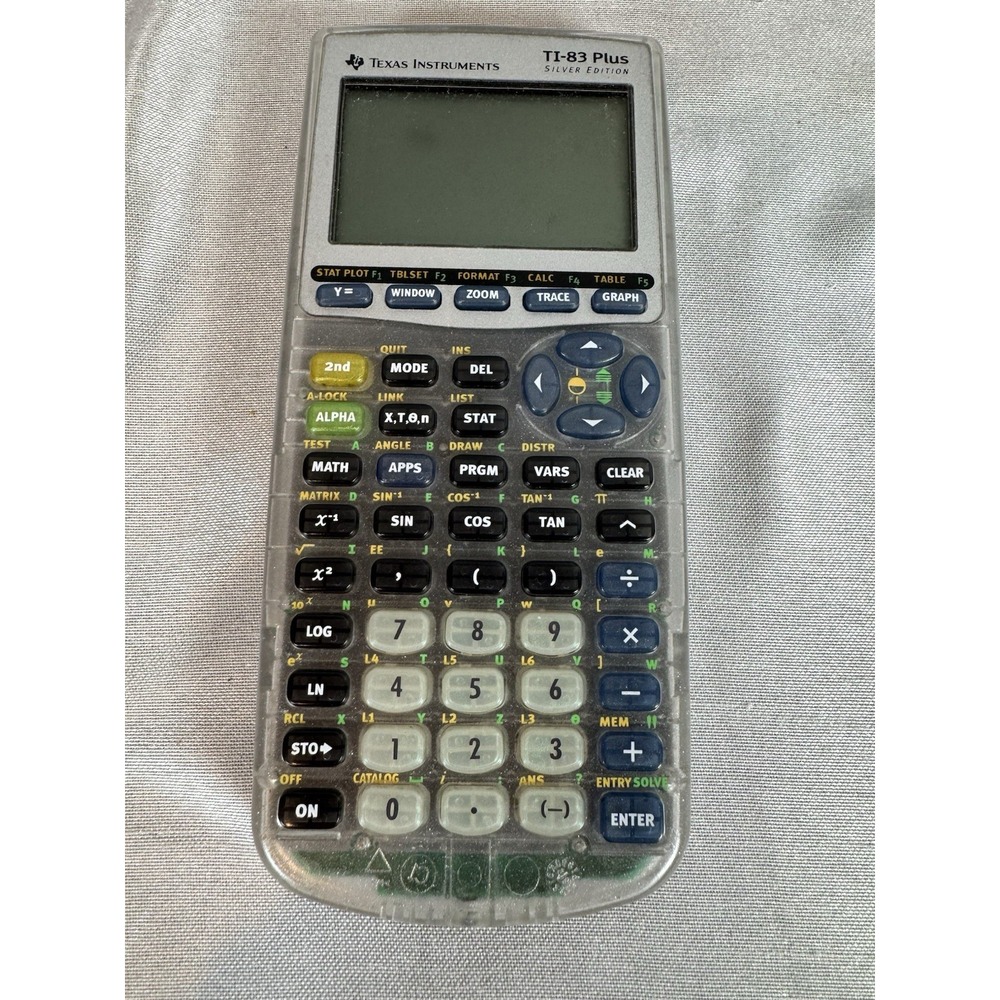 Texas Instruments TI-83 Plus Silver Edition Graphing Calculator